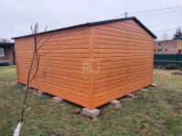 Garaż blaszany 4x5m - brama dwuskrzydłowa okno dach dwuspadowy ID981 Łańcut - zdjęcie 2