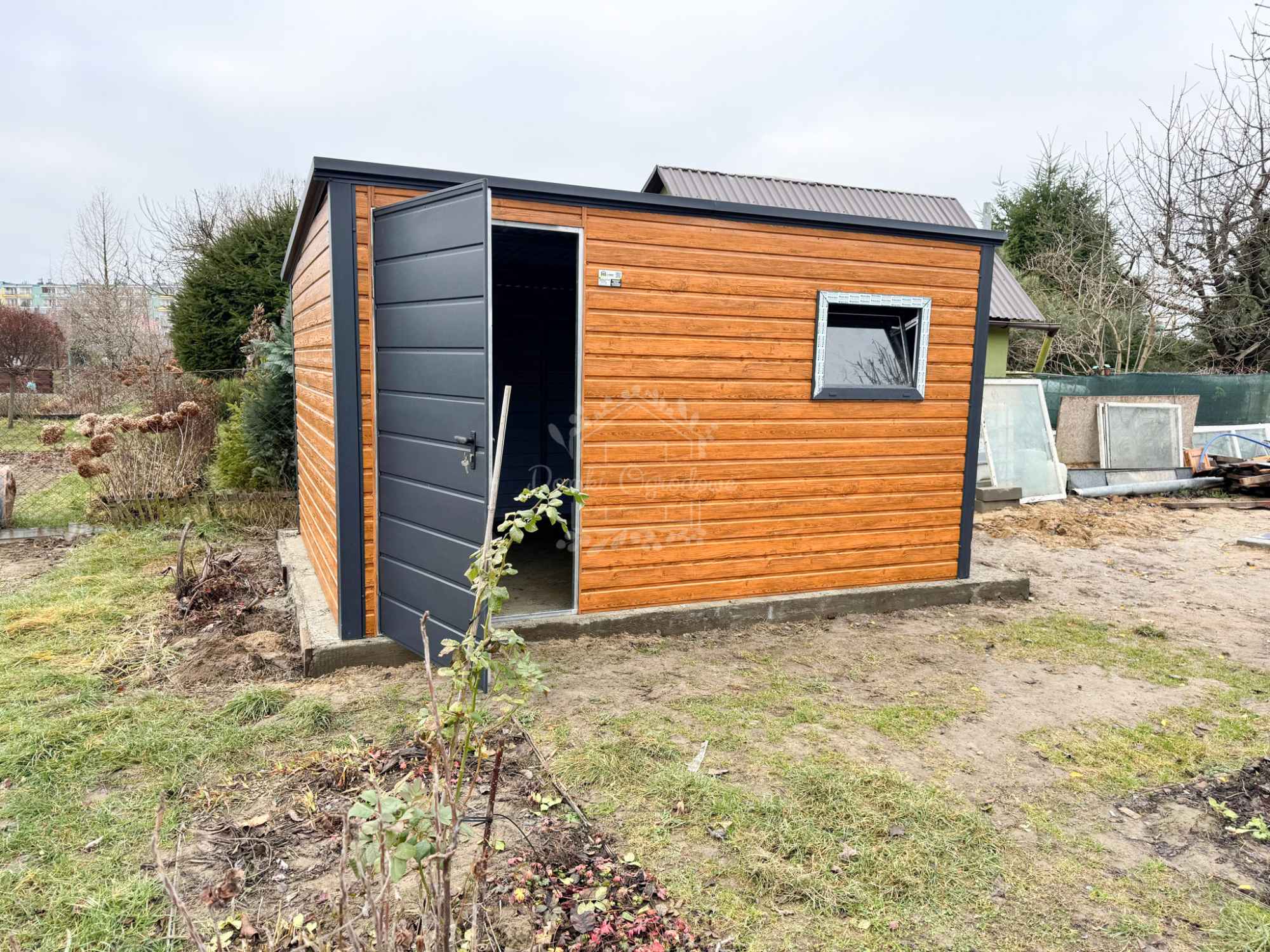 Schowek - domek ogrodowy 3,5x2,5m - Drzwi - okno drewnopodobny ID875 Zakopane - zdjęcie 5