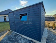 Schowek domek ogrodowy 3,5x2,5m Drzwi okno dach spad w tył TS1052 Koszalin - zdjęcie 3