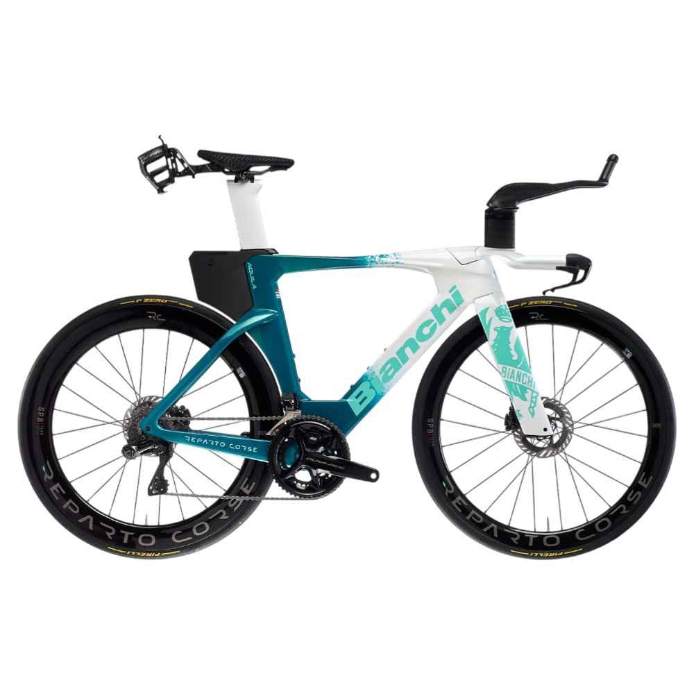 2026 Bianchi Aquila RC SRAM Force AXS Carbon Triathlon Bike Bycz - zdjęcie 1