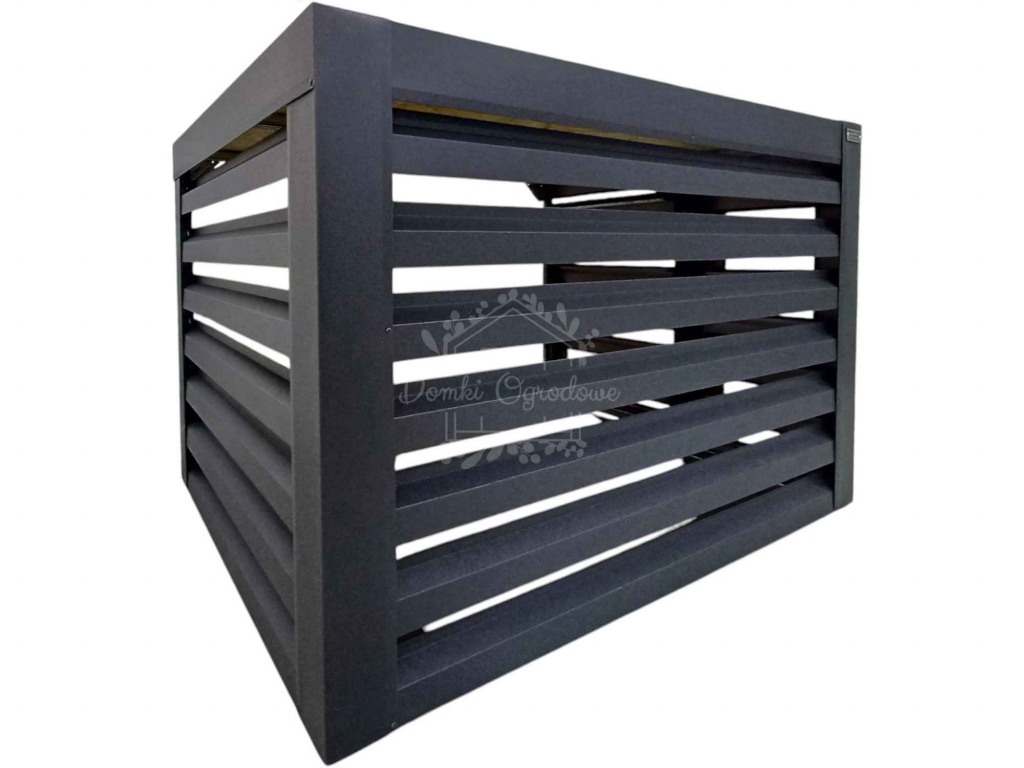 Osłona pompy ciepła 100x60x70 cm antracyt Zabudowa ID861 Malbork - zdjęcie 1