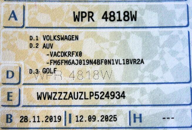 Volkswagen Golf SalonPL FV23% TSI 115KM LED Gwarancja Pakiet Business Sokołów - zdjęcie 7