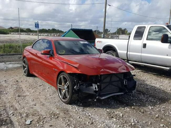 BMW M4 2017, 3.0L, uszkodzony przód Słubice - zdjęcie 2