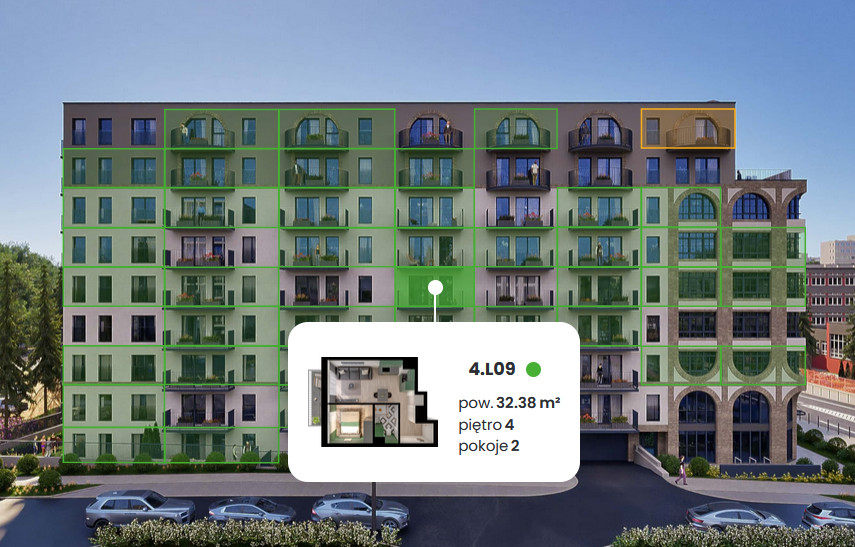Piekne mieszkanie 2 pokojowe z balkonem/Szczepin/z ogrzew. Wrocław - zdjęcie 6