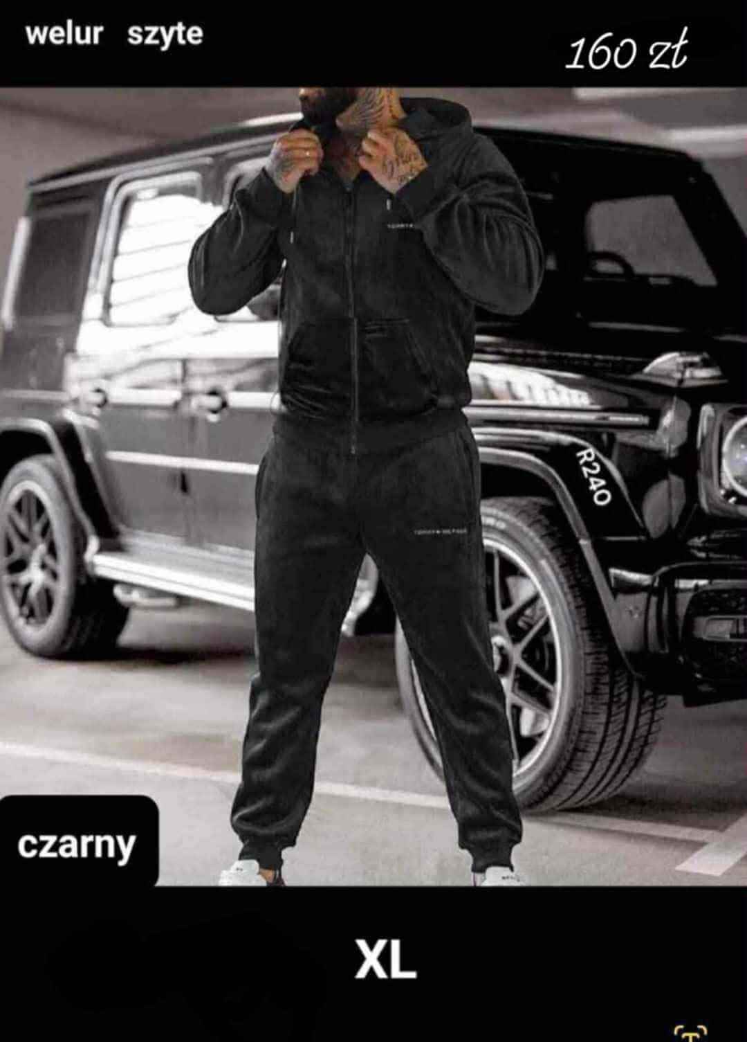 Dresy męskie welurowe Armani, EAT7, Boss, Lacoste, The Norht Face Stęszew - zdjęcie 2