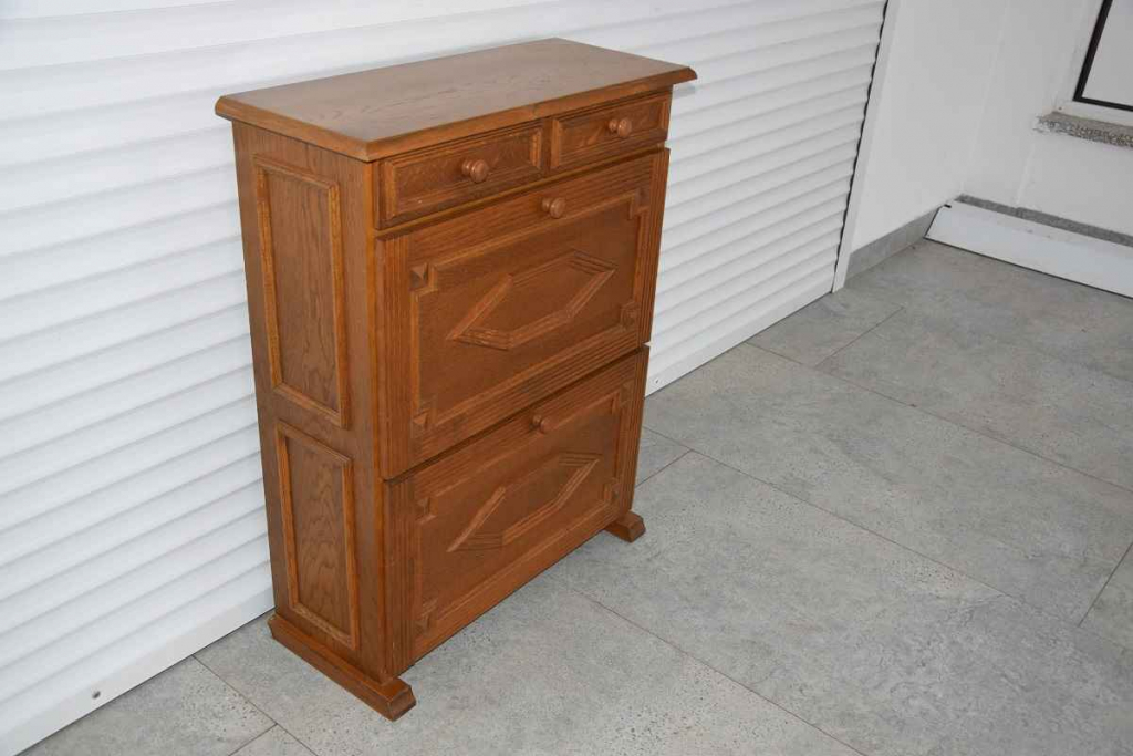 szafka na buty dębowa - super stan Olsztyn - zdjęcie 2