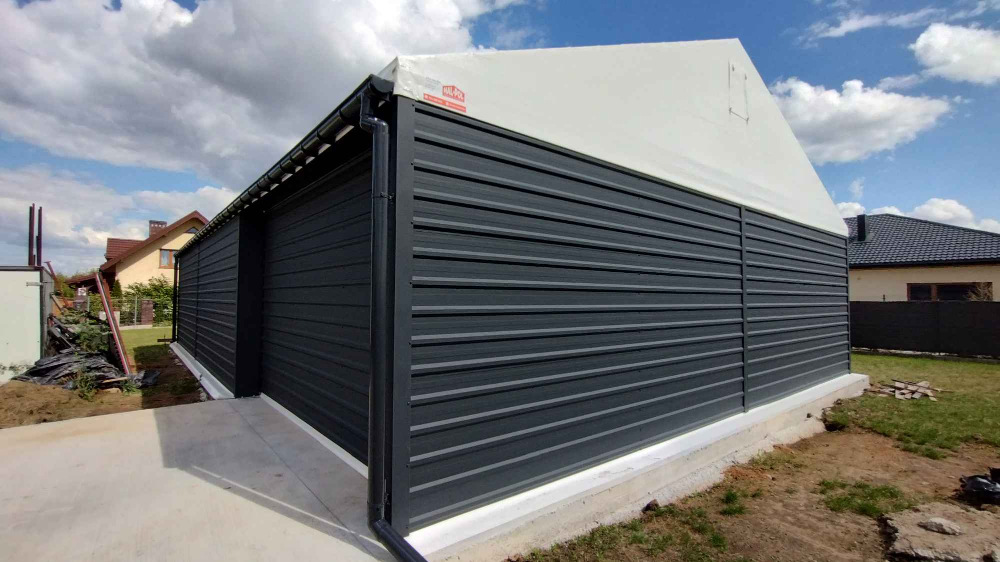 Hala namiotowa magazyn hangar rolnicza wiata garaż Konin - zdjęcie 2