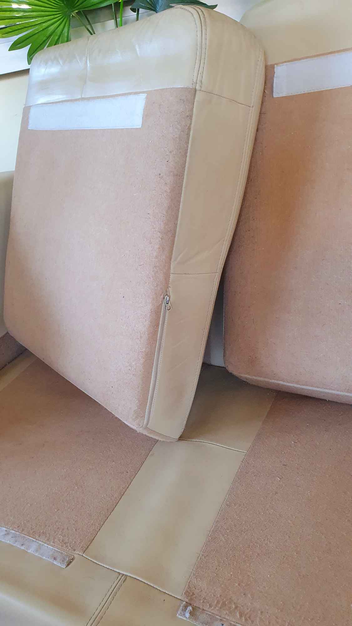 Kanapa (sofa) skórzana 167 cm b. wygodna teraz 350 zł Bemowo - zdjęcie 12