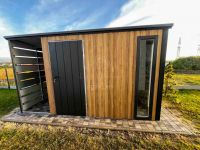Schowek Domek ogrodowy 3x2,5m  drewnopodobny  spad dachu w tył ID1129 Ciechanów - zdjęcie 3