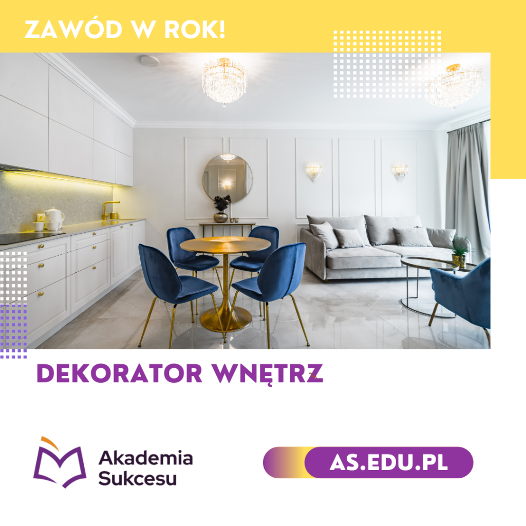 DEKORATOR WNĘTRZ- KURS ROCZNY! Suwałki - zdjęcie 1