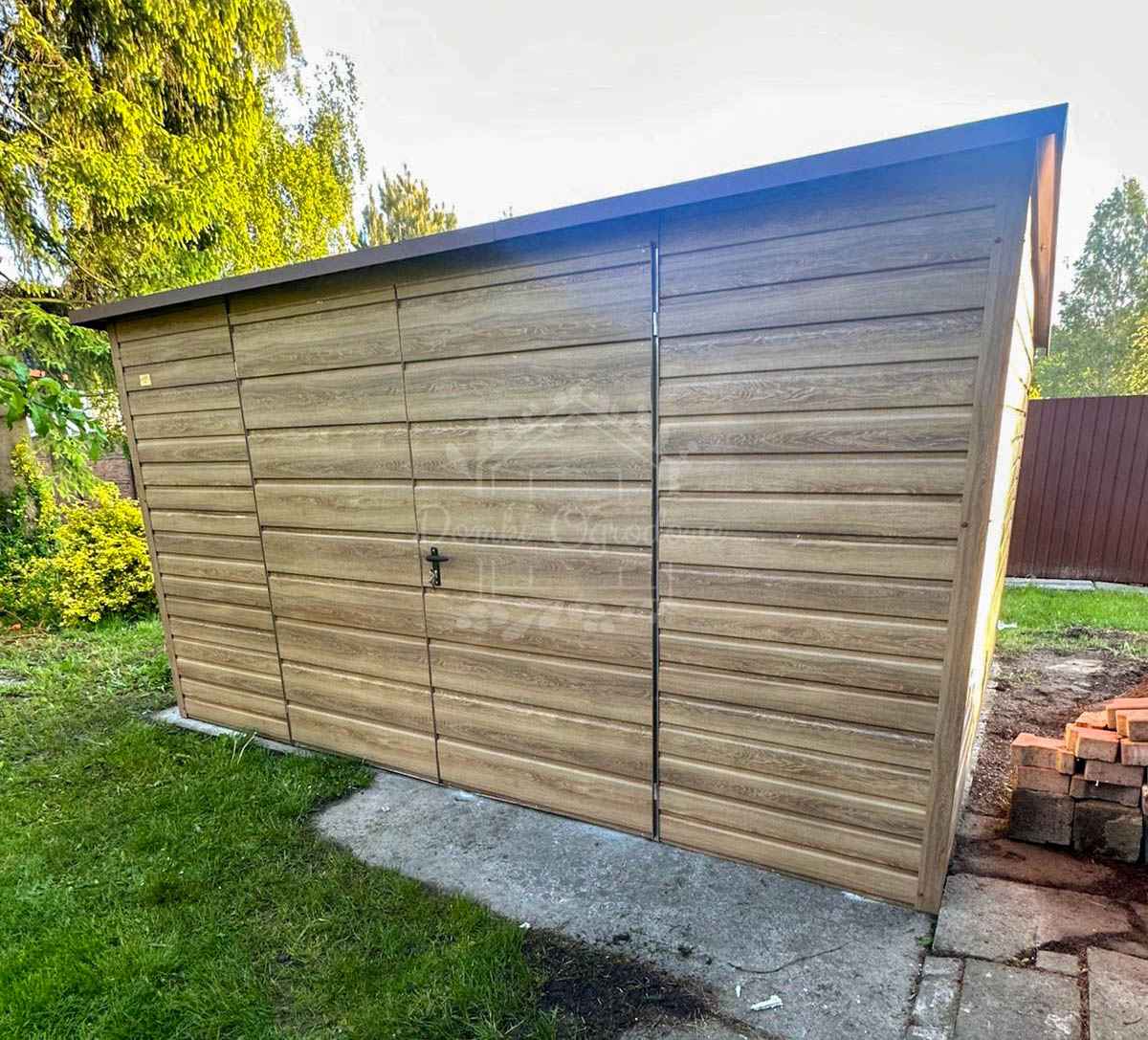 Schowek – Domek ogrodowy 4×2 m winchester drewnopodobny ID1269 Malbork - zdjęcie 3
