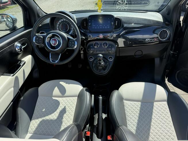 Fiat 500 1.0 HYBRYDA Cabrio Wersja DolceVita STan Super Gwarancja Żory - zdjęcie 5