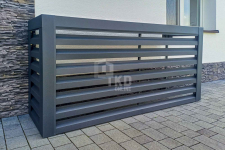 Osłona Klimatyzatora 100x50x60cm Antracyt Zabudowa Klimatyzacji TKD300 Kostrzyn nad Odrą - zdjęcie 4