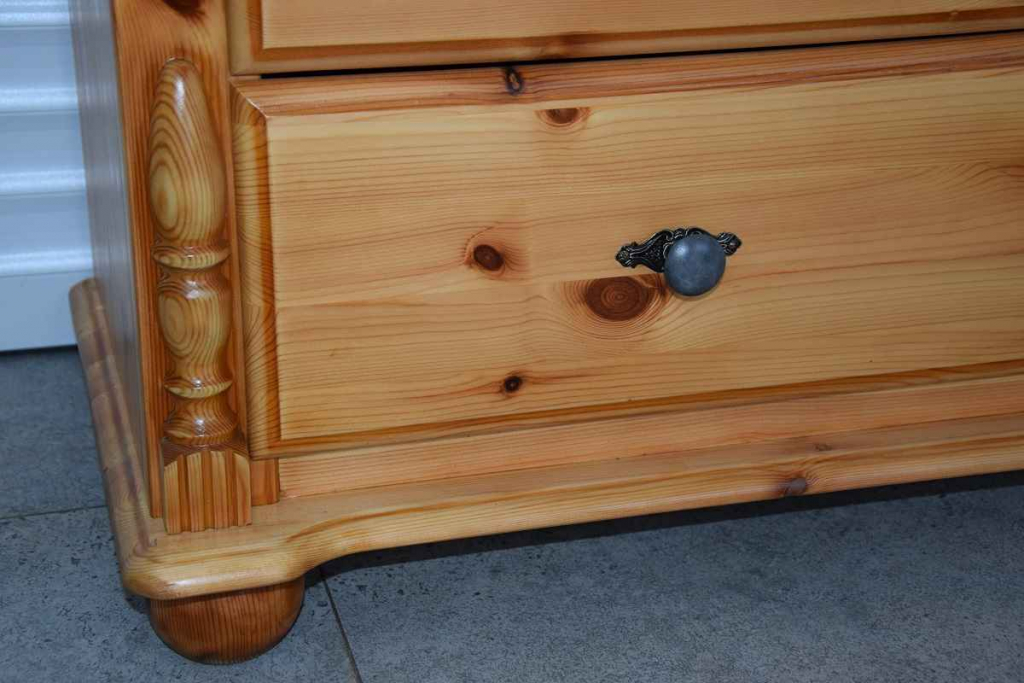 komoda z szufladami z drewna sosnowego - jak nowa Olsztyn - zdjęcie 7