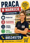 PRACA W MARKECIE SPOŻYWCZYM OD ZARAZ
