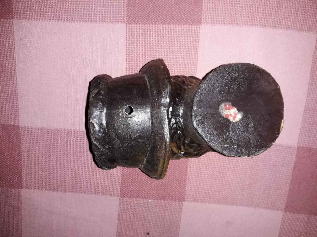 Figurka wędkarza drewniana Ochota - zdjęcie 1