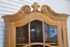 witryna narożna z drewna dębowego - jak nowa Olsztyn - zdjęcie 4