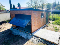 Garaż blaszany 4x6 Dach Płyta warstwowa Brama  + drzwi + okno GP170 Szczecinek - zdjęcie 10