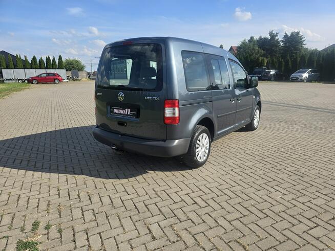 Volkswagen Caddy 1,9tdi 5 Osób.Klimatyzcja.Centralka.Hak.Halogeny Kutno - zdjęcie 9