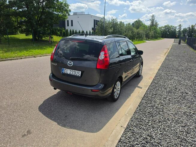 Mazda 5 | 1.8 Benzyna | 7 osób | Klimatyzacja | Hak | Pabianice - zdjęcie 4