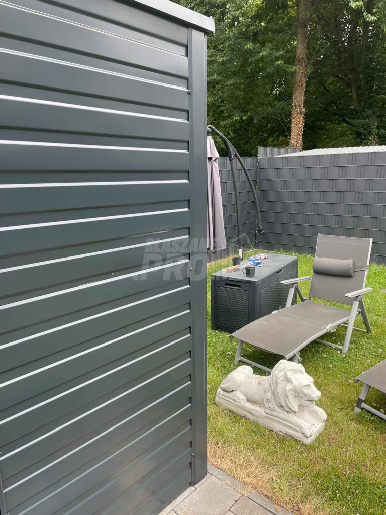 Domek ogrodowy 5x3 brama dwuskrzydłowa  + okno Dach spad w tył  GP116 Legnica - zdjęcie 5
