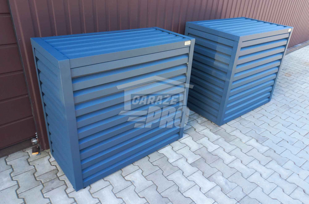 Osłona klimatyzatora - pompy ciepła 90x70x120 cm antracyt GP305 Gdynia - zdjęcie 4