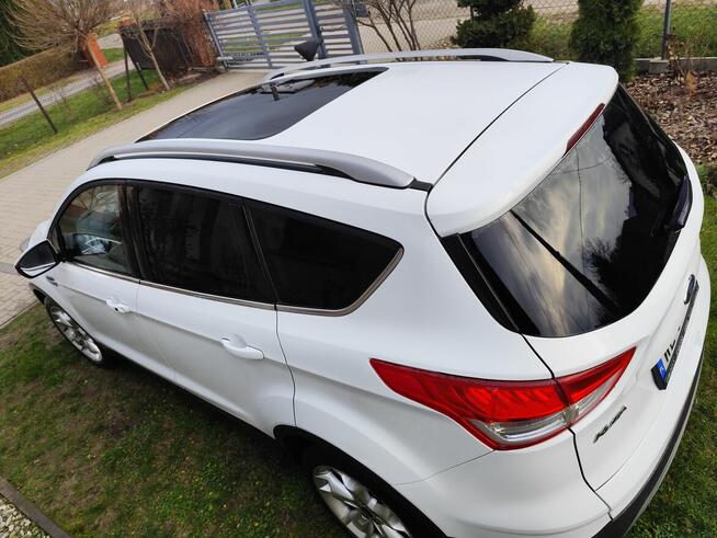 Ford kuga 2.0HDi automat 4x4 Titanium Sony radar zamiana Siennica - zdjęcie 2