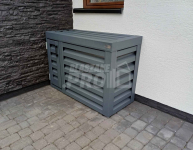 Osłona klimatyzatora - pompy ciepła 100x40x80 cm antracyt GP306 Bydgoszcz - zdjęcie 3