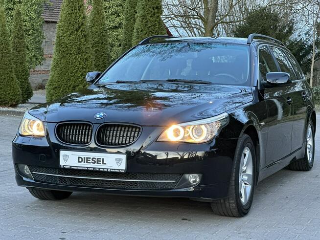 LCI E61 520d LIFT 2.0d 177KM Automat Navi iDrive Pdc Led Zarejestrowan Wijewo - zdjęcie 1