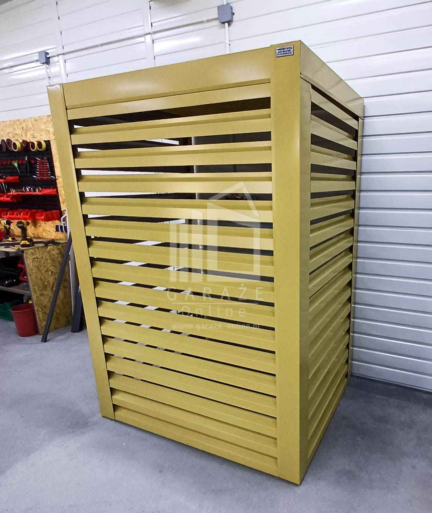 Osłona klimatyzatora – pompy ciepła 120x80x180cm cm Piaskowy ID1149 Pabianice - zdjęcie 3