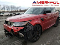 Land Rover Range Rover Sport 2018, 5.0L, 4x4, uszkodzony przód Warszawa - zdjęcie 1