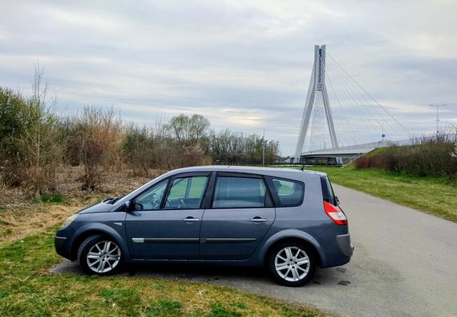 Renault Grand Scenic II 1.9dCi 130 KM 2005r wersja 7-os. hak Rzeszów - zdjęcie 3