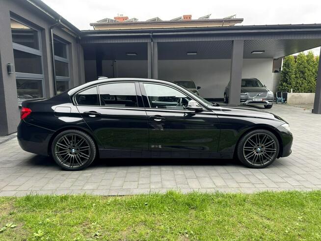 BMW 320 2.0d 190KM Sport Line Full Key Less Go LED GPS 16:9 PDC Czarna Końskie - zdjęcie 5