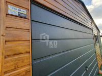 Garaż Blaszany 5x6 + wiata 1,5x6 Brama - okno drewnopodobny TKD147 Słupsk - zdjęcie 12