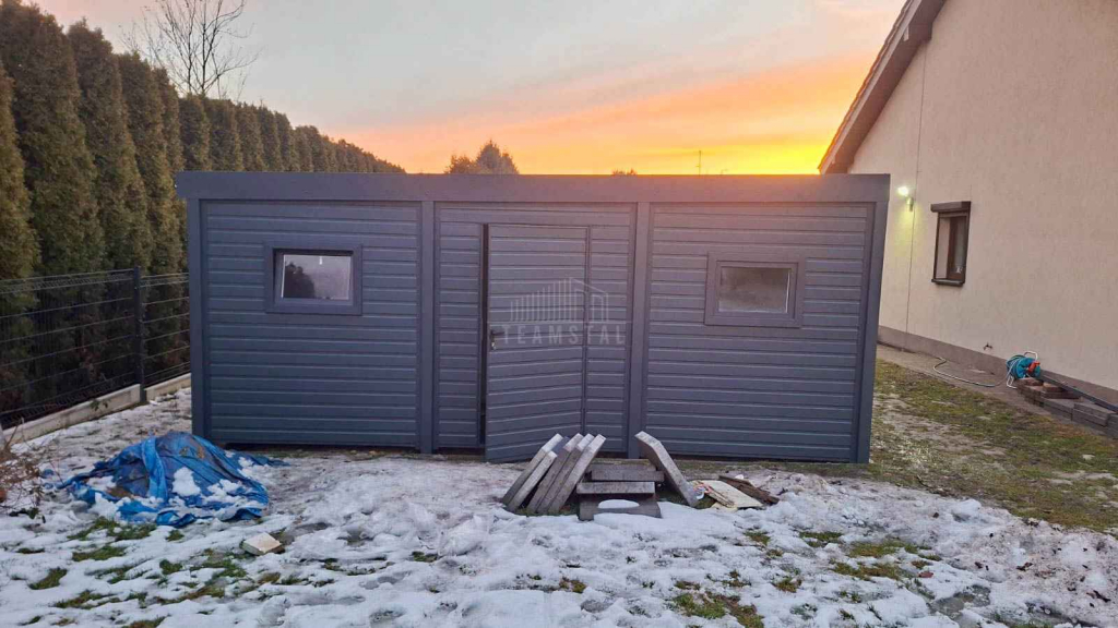 Carport PREMIUM z pomieszczeniem gospodarczym Wiata 7x5m TS1250 Sieradz - zdjęcie 3