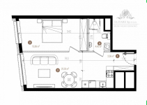 Apartament 44,39m2, 2 pok. w Centrum Wrocławia/Stare Miasto przy Odrze Wrocław - zdjęcie 6