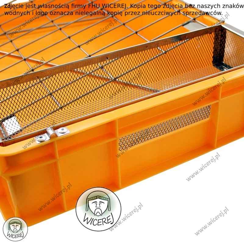 Duża Wanienka do odsklepiania ramek z nierdzewnym koszem na odsklepiny Jaśliska - zdjęcie 12