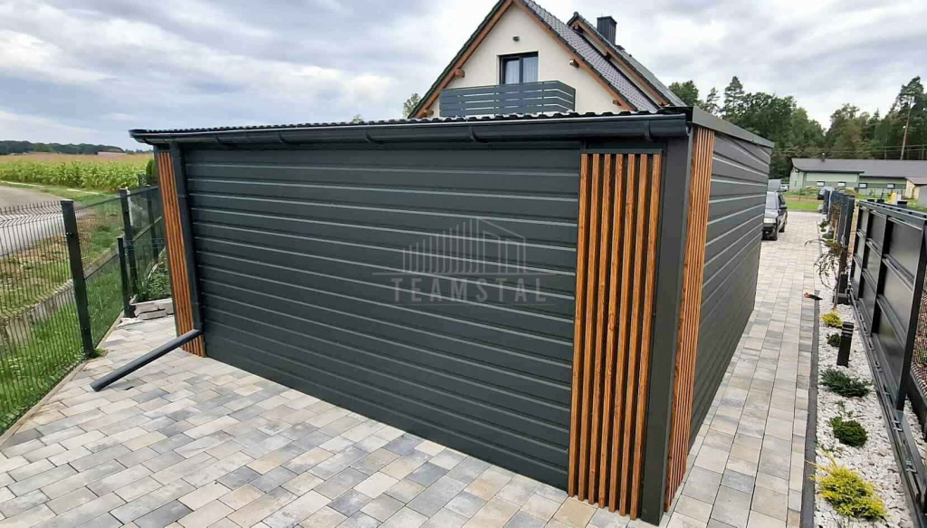 Schowek Domek ogrodowy 5x4m brama okno drewnopodowny dach rynny TS1206 Tychy - zdjęcie 6