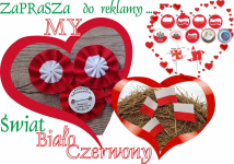 POLSKA #chorągiewki #flagi #biało czerwone #flagietki Plewiska - zdjęcie 4