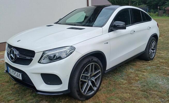 Mercedes GLE 43 AMG 4Matic Panorama+1Wł+PL+Hak+DVD+Skóra+FV Warszawa - zdjęcie 1