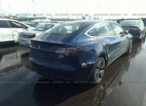 Tesla Model 3 2020, Standard Range, RWD, uszkodzony bok Słubice - zdjęcie 4