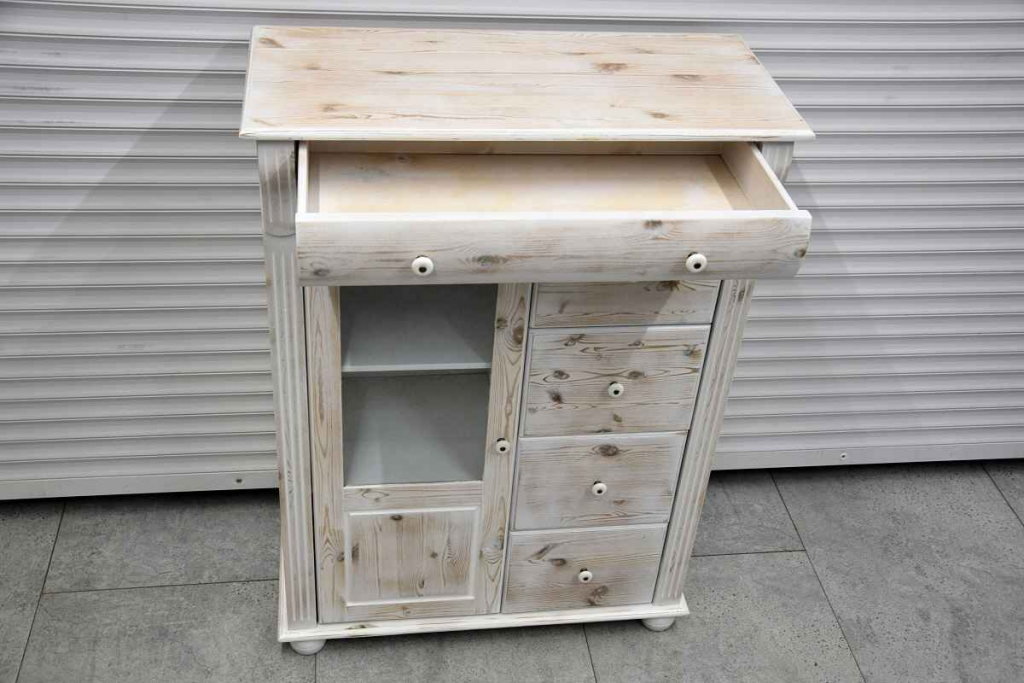 komoda z drewna sosnowego - jak nowa Olsztyn - zdjęcie 3