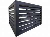 Osłona pompy ciepła 100x60x70 cm antracyt Zabudowa GP504