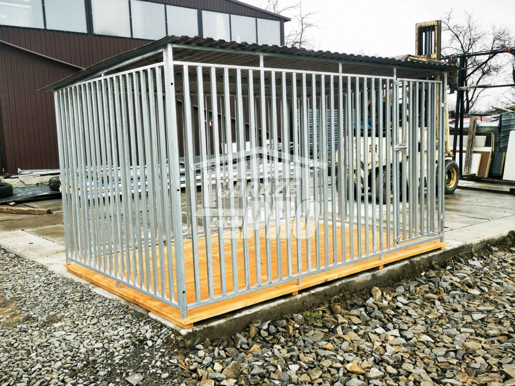 Kojec dla Psa 3x2m Profil zamknięty Podłoga drewniana GP266 Kłodzko - zdjęcie 4