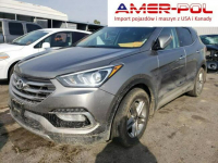 Hyundai Santa Fe 2018, 2.4L, 4x4, porysowany lakier