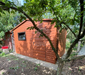 Schowek - domek ogrodowy 3,2x2  jasny brąz dach dwuspadowy ID475 Płock - zdjęcie 4