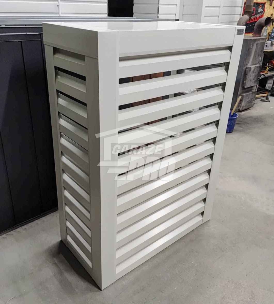 Osłona klimatyzatora – pompy ciepła 100x40x150 cm biały GP705 Suwałki - zdjęcie 2