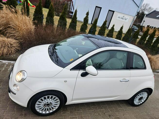 Fiat 500 1.2i Rata od400zł Panorama DachZadbany Śrem - zdjęcie 1