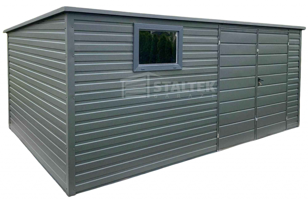 Schowek - Domek Ogrodowy 4,5x3m -  Drzwi  okno  dach ST186 Gryfice - zdjęcie 1