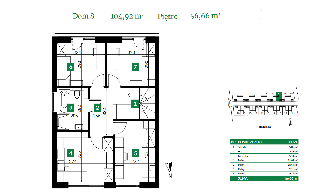 Piękny domek z ogrodem pod Wrocławiem/Krzyżowice, gm.Kobierzyce Krzyżowice - zdjęcie 8